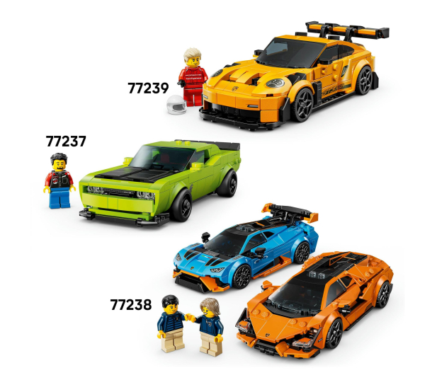 LEGO Speed Champions 77240 Hipersamochód Bugatti Centodieci - 1331747 - zdjęcie 9